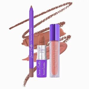 BEAUTY CREATIONS x Louie Castro Fuego Lip Trio spicy, caliente, cheetoh lip set